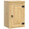 vidaXL Cabinet SKI Honey Brown 40 x 32 x 60 cm Solid Pine Wood