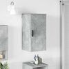 vidaXL Bathroom Cabinet Wall-mounted Concrete Grey 30 x 31.5 x 61 cm