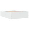 vidaXL Bed Frame without Mattress White 120x200 cm