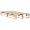 vidaXL Bed Frame without Mattress 90x190 cm Single Solid Wood Pine