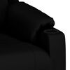 vidaXL Recliner Chair Black Faux Leather