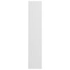 vidaXL Wall Shoe Cabinet White 60x18x90 cm Engineered Wood