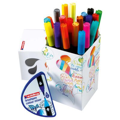 edding Brush Pens Colour Mixer 20 pcs