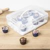 HI Storage Box for 12 pcs Cupcakes 6 L Transparent