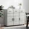 vidaXL Sideboard Concrete Grey 88.5 x 30.5 x 73 cm Engineered Wood