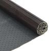 vidaXL Rug Rectangular Dark Brown 70x300 cm Bamboo