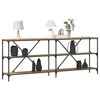 vidaXL Console Table Artisian Oak 200 x 30 x 75 cm Engineered Wood