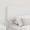 vidaXL Headboard with Headboard White 75 cm Engineered wood