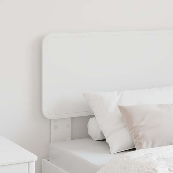 vidaXL Headboard with Headboard White 75 cm Engineered wood