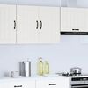 vidaXL Kitchen Wall Cabinet Lucca White Engineered Wood