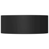 vidaXL Foosball Table Bumpers 16 pcs Black 2.7 x 2.7 x 1.3 cm TPE