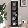 vidaXL Book Cabinet/Room Divider Black 40x30x166 cm