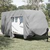 vidaXL Caravan Cover Grey 610x250x220 cm Non-woven Fabric