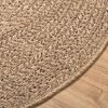 vidaXL Rug ZIZUR 90 cm Jute Look Indoor and Outdoor