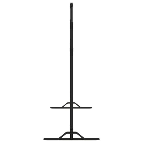 vidaXL Backdrop Stand Black 305x243 cm Steel