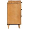 vidaXL Bedside Cabinet Light Brown 50 x 33 x 62 cm Solid Acacia wood