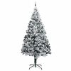 vidaXL Artificial Pre-lit Christmas Tree with Ball Set Green 400 cm