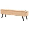 vidaXL TV Cabinet Solid Fir Wood 120x33x35 cm