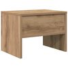vidaXL Bedside Cabinet 2 pcs Artisan oak 40 x 40 x 30 cm
