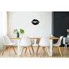 Homemania Wall Decoration Kiss 48x33 cm Steel Black