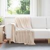 vidaXL Throw Blankets 6 pcs Beige 130 x 150 cm Fleece