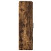 vidaXL Wall-mounted Cabinet with Shelf Smoked oak 55 x 29 x 100 cm