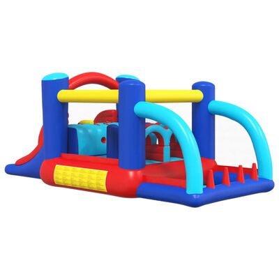 Happy Hop Inflatable Bouncer with Slide 529x252.5x215 cm PVC