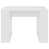 vidaXL Side Table White 50x50x35 cm Engineered Wood