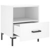 vidaXL Bedside Cabinets 2 pcs White 40x35x47.5 cm Engineered Wood