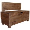 vidaXL Bench Solid Mahogany Wood 86x40x60 cm