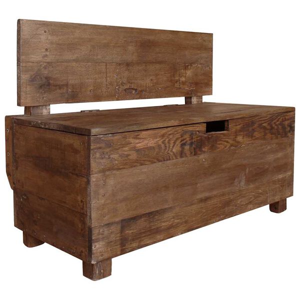 vidaXL Bench Solid Mahogany Wood 86x40x60 cm