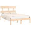 vidaXL Bed Frame without Mattress 140x190 cm Solid Wood