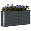 vidaXL Planter Anthracite 160 x 40 x 75 cm Steel
