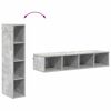 vidaXL Hanging Cabinet with Storage Concrete Grey 20 x 29.5 x 100 cm