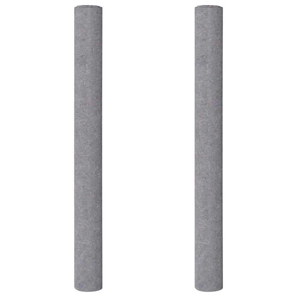vidaXL Non-slip Painter Fleeces 2 pcs 5 m 180 g/m&sup2; Grey