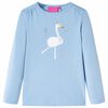 Kids' T-shirt with Long Sleeves Light Blue 140