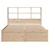 vidaXL Bed Frame without Mattress 120x190 cm Small Double Solid Wood Pine