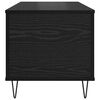 vidaXL Coffee Table Black oak 90 x 44.5 x 45 cm Engineered wood