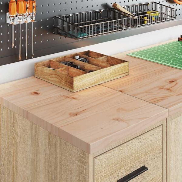 vidaXL Garage Cabinets 2 pcs Sonoma Oak Engineered Wood