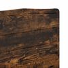 vidaXL Headboard Smoked Oak 200 cm Engineered wood