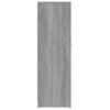 vidaXL Bathroom Cabinet Grey Sonoma 30x30x95 cm Engineered Wood