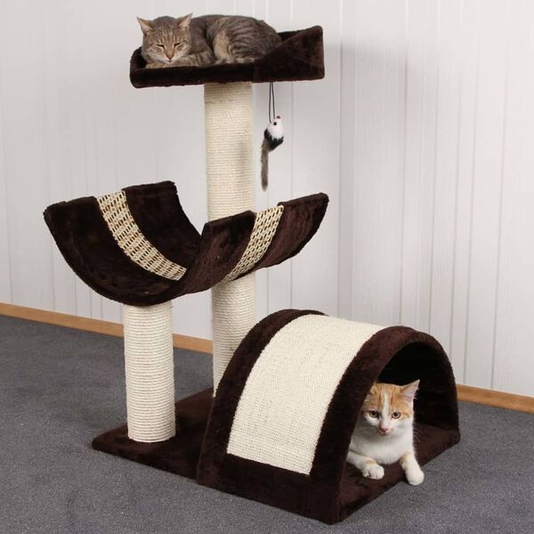 Kerbl Cat Tree Safari 60cm Dark Brown