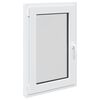 vidaXL Basement Window "RISOR" 60x100 cm Tilt&Turn DIN Left White