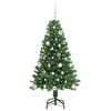 vidaXL Artificial Christmas Tree with 150 LEDs with Stand Green 150 cm