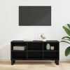 vidaXL TV Cabinet Black Oak 103.5 x 30 x 50 cm Engineered Wood