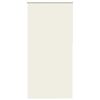 vidaXL Roller Blind Blackout Off White 115x210 cm Fabric Width 110.7 cm Polyester