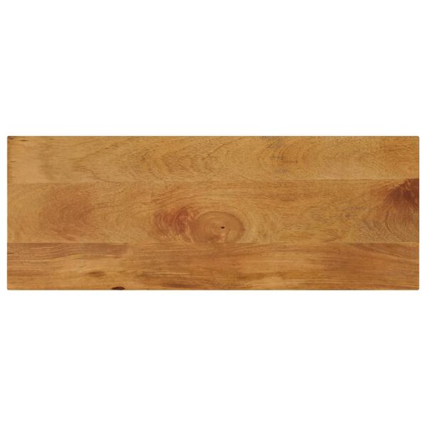 vidaXL Table Top 70x30x2.5 cm Rectangular Solid Wood Mango