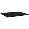 vidaXL Bookshelf Boards 8 pcs Black 60x50x1.5 cm Engineered Wood