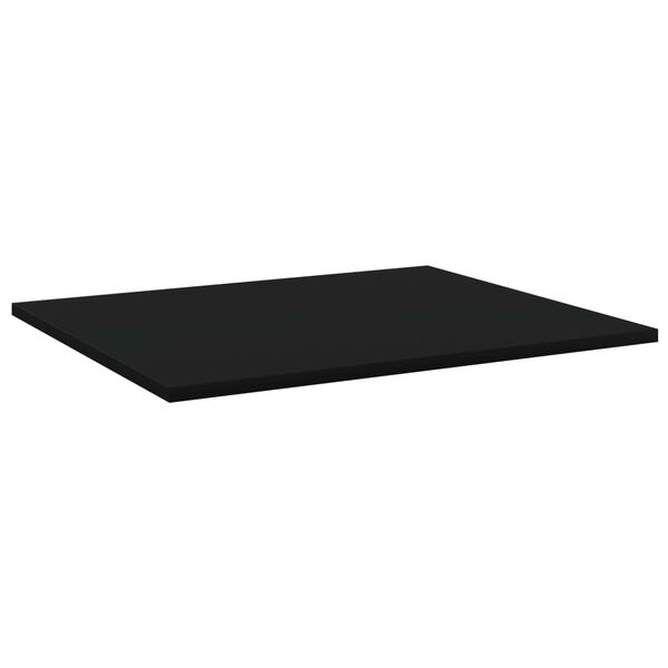 vidaXL Bookshelf Boards 8 pcs Black 60x50x1.5 cm Engineered Wood