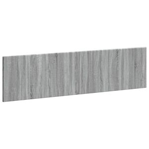 vidaXL Wall-Mounted Headboard BREDA Grey Sonoma Engineered Wood